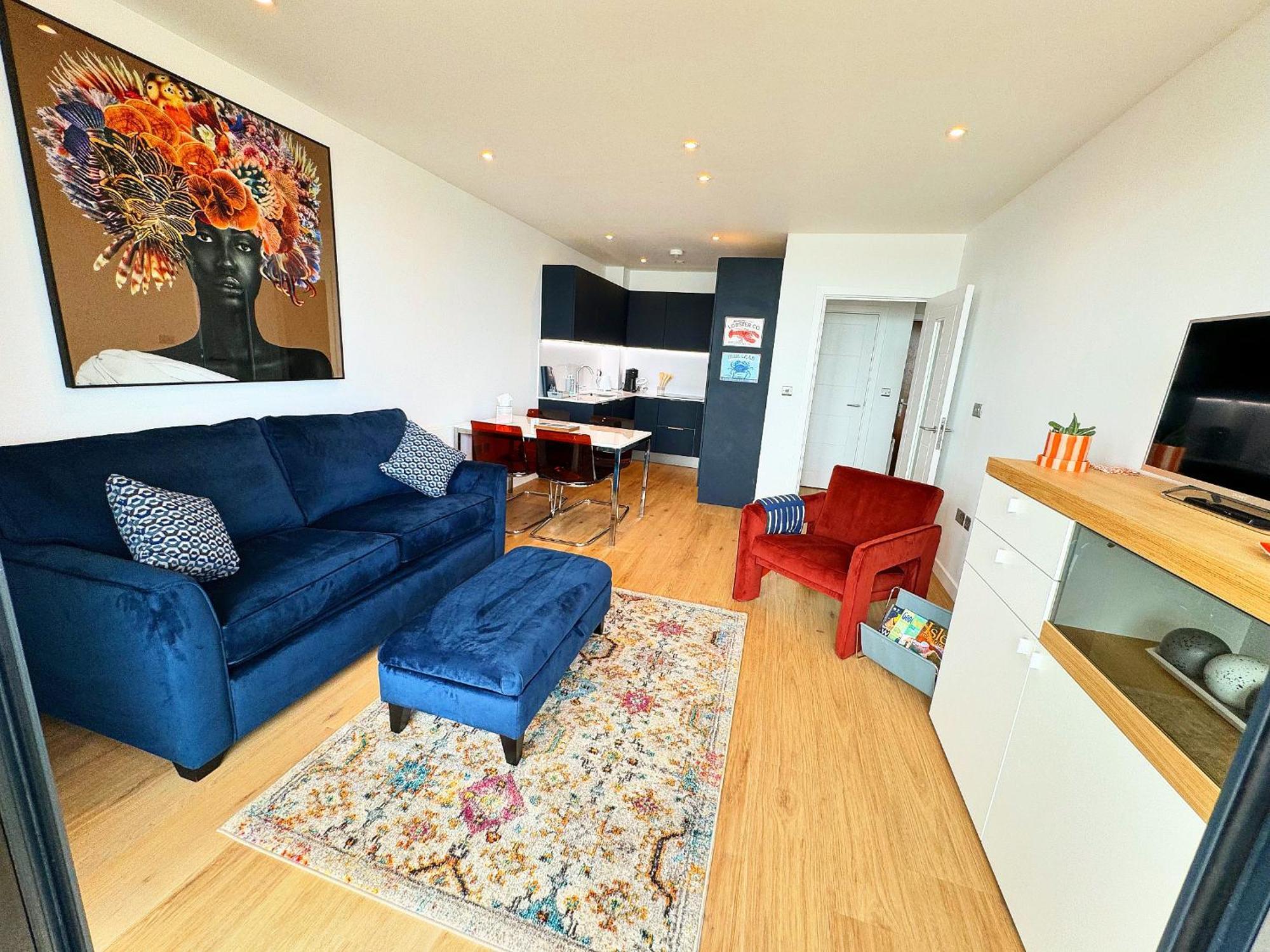 Stunning Beach Front Apartment With Sea Views, Free Parking & Balcony Ramsgate Eksteriør bilde